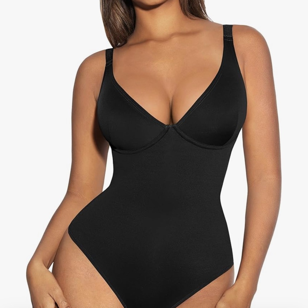 Black Shapewear Bodysuit